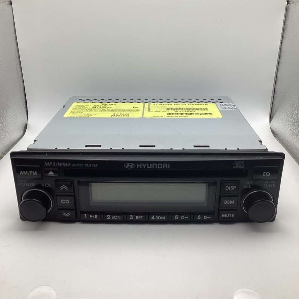 Hyundai Audio Radio AM FM MP3 CD Player Receiver Control System 06961-95011 OEM